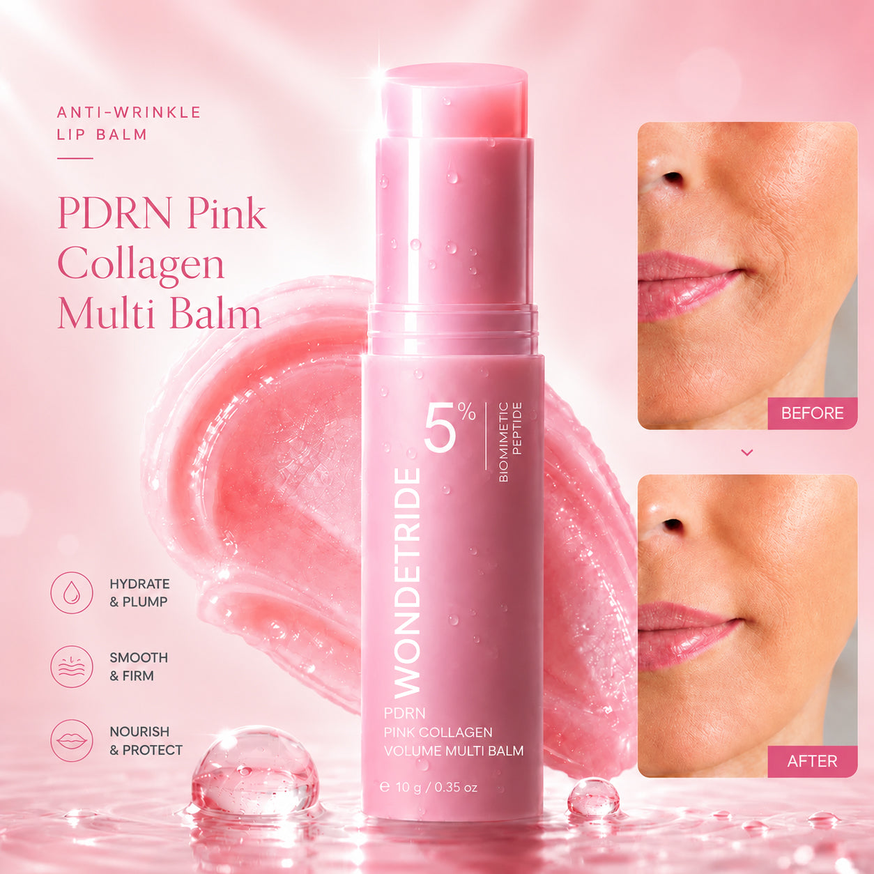 Up to 72% OFF WONDETRIDE PDRN Pink Collagen Volume Multi Balm