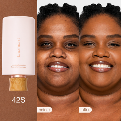BOGO 50% OFF🔥 Hydrating Serum Foundation + Free Premium Buffing Brush