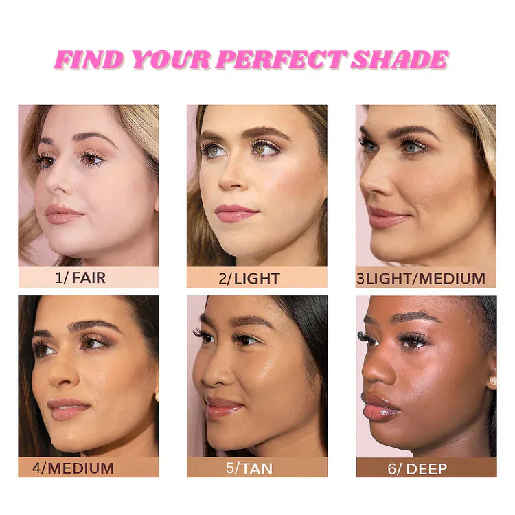 BOGO 50% OFF🔥 Hydrating Serum Foundation + Free Premium Buffing Brush